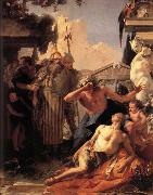 Giambattista Tiepolo The Death of Hyacinthus oil painting reproduction